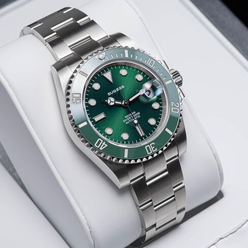 Sugess Genuine Ceramic Bezel x 316L Steel 200m Diver's Mens Watch SP116610LV in Saudi Arabia