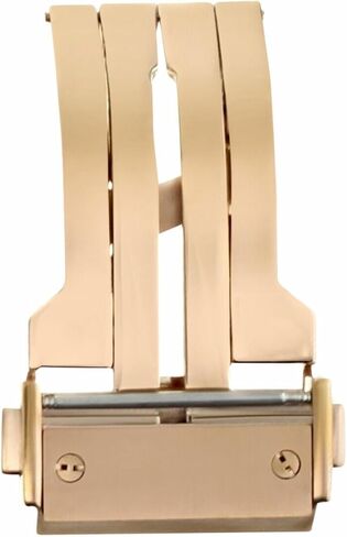 Ewatchparts 20mm Deployment Clasp Buckle Strap Compatible With 38mm Hublot Big Bang Push Button Rose Gold in Saudi Arabia