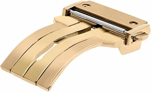Ewatchparts 20mm Deployment Clasp Buckle Strap Compatible With 38mm Hublot Big Bang Push Button Rose Gold in Saudi Arabia