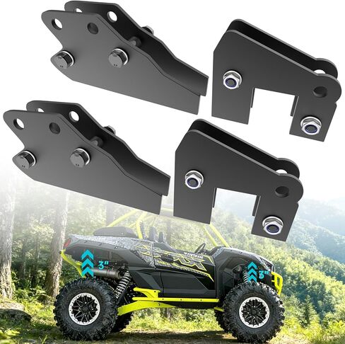 طقم رفع UTV Ranger مقاس 3 بوصات طقم رفع أمامي وخلفي متوافق مع Polaris Ranger 570 بالحجم الكامل/XP 570/XP 900/ XP 1000/1000 Diesel 2013-2022 Polaris Ranger ملحق in Kuwait
