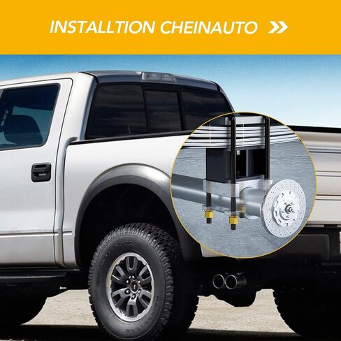 طقم رفع التسوية الخلفية 3 بوصات لـ 2004-2021 Ford F150 2WD 4WD، طقم رفع تعليق فاصل مع كتل رفع ومسامير U وأجهزة، طقم رفع خلفي للشاحنة in Saudi Arabia