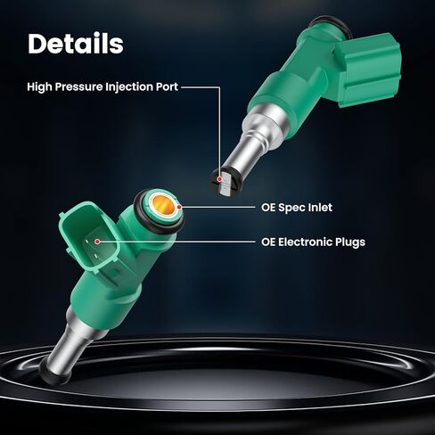 Fuel Injectors Compatible with Toyota Highlander Sienna 2011-2016 Camry 2012-2017 Avalon 2013-2016 ES350 2013-2018 RX350 2011-2015 RX450h 2010-2015,3.5L,23209-0P010 Set of 6 in Kuwait