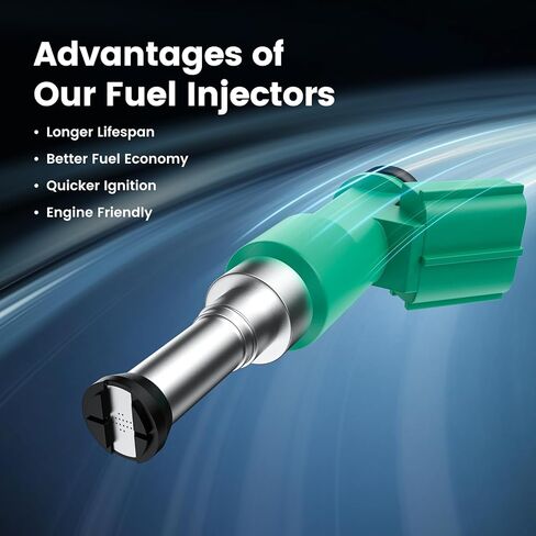 Fuel Injectors Compatible with Toyota Highlander Sienna 2011-2016 Camry 2012-2017 Avalon 2013-2016 ES350 2013-2018 RX350 2011-2015 RX450h 2010-2015,3.5L,23209-0P010 Set of 6 in Kuwait
