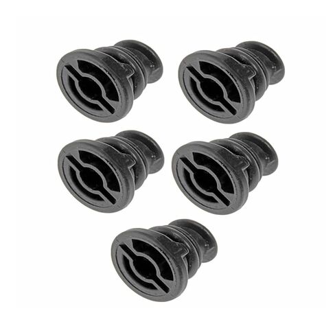 KarParts360 for Porsche 911 2017-2025 Engine Oil Drain Plugs | 5 Pieces | Nylon Material | Black | Medium Thread Type | O-Ring Gasket Type | Replacement for 6L103801, 6L103801D in Saudi Arabia