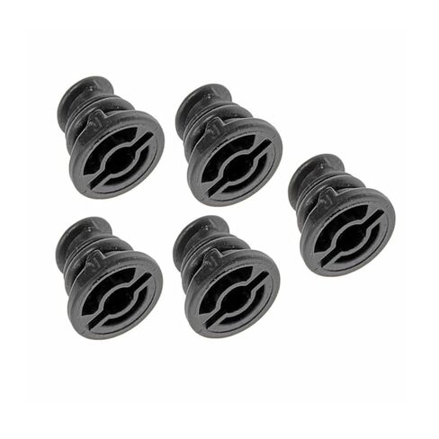 KarParts360 for Porsche 911 2017-2025 Engine Oil Drain Plugs | 5 Pieces | Nylon Material | Black | Medium Thread Type | O-Ring Gasket Type | Replacement for 6L103801, 6L103801D in Saudi Arabia