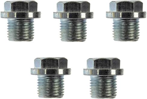 KarParts360 لسوبارو فورستر 2011-2025 قابس تصريف الزيت | 5 قطع | مادة الصلب | فضة | 3 بولت درجة | طريقة الصرف التقليدية | استبدال لـ 16321، 16370 in Saudi Arabia