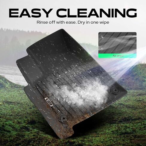 YHTAUTO Floor Mats & Cargo Mat Compatible with Rivian R1S 2022-2024 Adventure Explore Launch Edition, TPE Floor Liners All-Weather Custom Fit, 1st & 2nd & 3rd Row & Trunk Mat, Set of 5 in Saudi Arabia