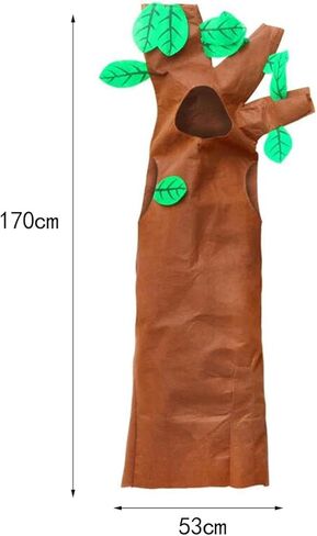 Qianly Adults Tree Costume Birthday Decorative Cosplay Stage Performance Fancy Dress up Fashion Show Clothing in Kuwait