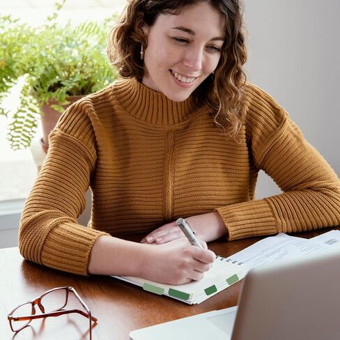 300 قطعة من علامات تبويب الفهرس اللاصقة، علامات تبويب توضيحية خضراء، علامات صفحة قابلة لإعادة تعيين وضعها، ملصقات ورقية متدرجة، علامة تبويب لاصقة لأجهزة الكمبيوتر المحمولة، تصنيف الملفات، أخضر حكيم in Saudi Arabia