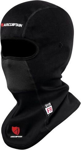 ARCCAPTAIN FR Balaclava, 7oz Flame Resistant Face Mask, Arc Rated NFPA 2112 CAT2 Welding Helmet Liner Hood in Saudi Arabia