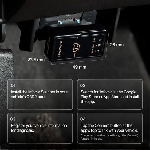 ماسح ضوئي ذكي IO180-PH OBD2 / ELM327 أداة تشخيص المركبات بتقنية البلوتوث / يدعم اللغة الإنجليزية / تطبيق مخصص مجاني / تحديثات مدى الحياة / متوافق مع iOS وAndroid / اتصال سهل داخل التطبيق in Saudi Arabia