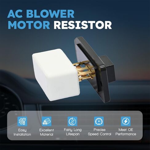 مقاوم محرك منفاخ HVAC مع حزام أسلاك متوافق مع Toyota 4Runner 1996 1997 1998 1999 2000 2001 2002 Relpace 8713835050 2468100830 JA1338 in Saudi Arabia