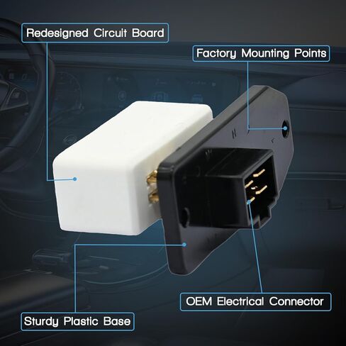 مقاوم محرك منفاخ HVAC مع حزام أسلاك متوافق مع Toyota 4Runner 1996 1997 1998 1999 2000 2001 2002 Relpace 8713835050 2468100830 JA1338 in Saudi Arabia