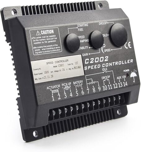 استبدل وحدة التحكم في سرعة الحاكم C2002 لأجزاء مجموعة المولد للوحة التحكم الذكية في سرعة محرك الديزل لمولد الديزل in Kuwait