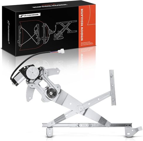 A-Premium Power Window Regulator with Motor Compatible with Subaru Impreza 2002-2007 Sedan Only Front Driver Side in Saudi Arabia