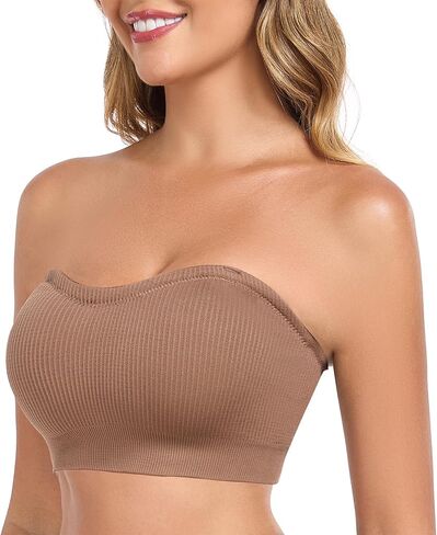 حمالات صدر بدون حمالات من OBICUM للنساء، حمالة صدر مبطنة من السيليكون غير قابلة للانزلاق in Kuwait