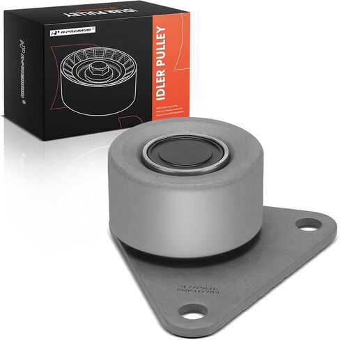 A-Premium Belt Idler Pulley Compatible with Volvo XC90 2003-2006, S60 2001-2009, XC70 2003-2007, S80 2004-2006, C70, C30, S40, V50, 850, S70, V40, V70, 1.9L 2.3L 2.4L 2.5L 2.9L in Saudi Arabia
