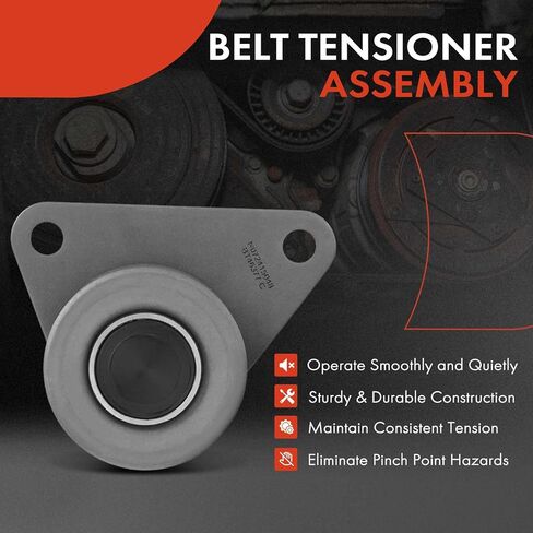 A-Premium Belt Idler Pulley Compatible with Volvo XC90 2003-2006, S60 2001-2009, XC70 2003-2007, S80 2004-2006, C70, C30, S40, V50, 850, S70, V40, V70, 1.9L 2.3L 2.4L 2.5L 2.9L in Saudi Arabia