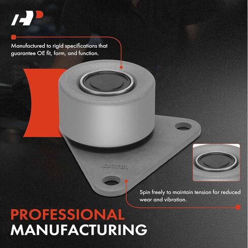 A-Premium Belt Idler Pulley Compatible with Volvo XC90 2003-2006, S60 2001-2009, XC70 2003-2007, S80 2004-2006, C70, C30, S40, V50, 850, S70, V40, V70, 1.9L 2.3L 2.4L 2.5L 2.9L in Saudi Arabia