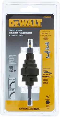 DEWALT DWA2600IR Impact Ready Conduit Reamer in Saudi Arabia
