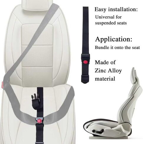 وسادة ناعمة لضبط المقعد لضبط راحة البطن وضبط الدعم لراحة مقعد السيارة وحامل أكواب السيارة وسادات مريحة وإبزيم وغطاء ممتد مما يجعل الكتف والرقبة مريحة (أسود) in Kuwait