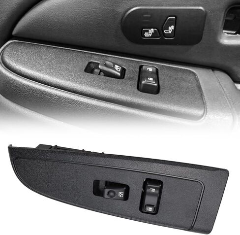19115820 Front Passenger Window Switch &Bezel for Chevy Tahoe Silverado 1500 2500 3500 Avalanche 1500 2500 GMC Sierra 1500 2500 Yukon XL Escalade ESV EXT 2003 2004 2005 2006 Door Switch 03 04 05 06 in Kuwait
