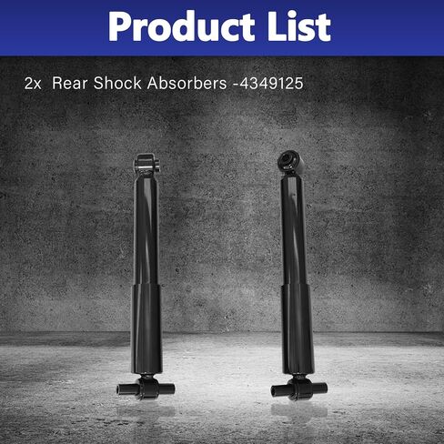 2 pcs Rear Shock Absorbers Replacement for Buick Enclave Chevy Traverse GMC Acadia Saturn Outlook in Saudi Arabia