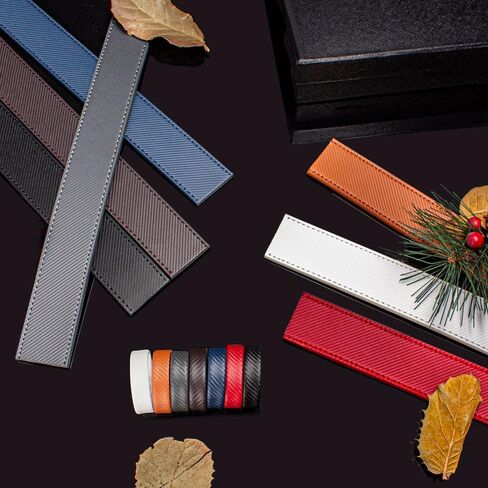 Ratchet Belt Replacement Strap 1 3/8", Leather Belt Strap for 40MM Slide Click Buckle in Saudi Arabia