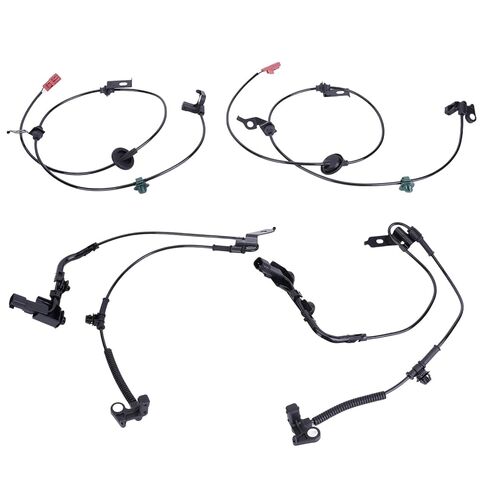 4 قطع مستشعر سرعة العجلات الأمامية والخلفية اليسرى واليمنى ABS لسيارة Ford Fusion 2010-2012 Lincoln MKZ، Mercury Milan 2011 للسائق والراكب أجهزة استشعار سرعة العجلات الجانبية AE5Z2C205B AE5C2C204AC 6E5Z2C187AA in Saudi Arabia