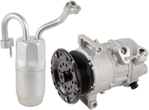 For Dodge Caliber Jeep Compass Patriot 2007 2008 AC Compressor w/A/C Drier - BuyAutoParts 60-88647R2 New in Saudi Arabia