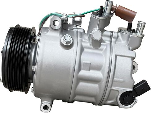 ضاغط تكييف هواء السيارة الجديد وقابض مكيف الهواء AD-1662N من RYC (يناسب فولكس فاجن باسات 2.0 لتر 2018-2022؛ يناسب فولكس فاجن بيتل 2.0 لتر 2018-2019؛ يناسب فولكس فاجن أطلس 2.0 لتر، 3.6 لتر 2018-2024) in Saudi Arabia