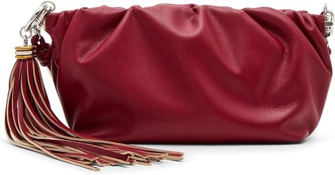 Steve Madden Linzy Ruched Clutch with Tassel in Saudi Arabia