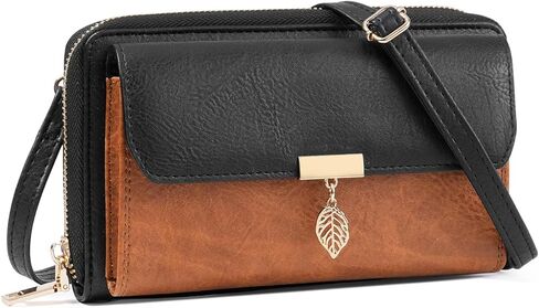 GOIACII Crossbody Bag for Women Wristlet Wallet Phone Purse with RFID Card Slots Adjustable Shoulder Strap in Kuwait