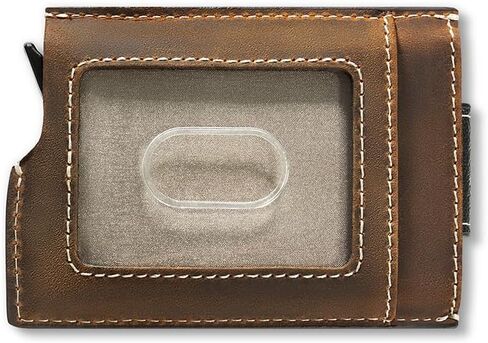 ARIAT Men's Work Utility Magnetic Clip Wallet - Genuine Leather, Brown, RFID Blocking in Saudi Arabia