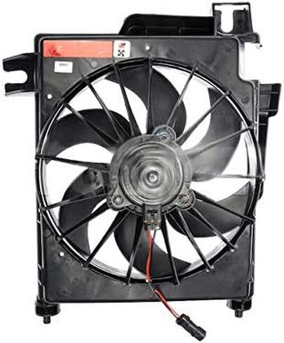 A/C Condenser Fan Assembly - Compatible with 2002-2008 Dodge Ram 1500 in Saudi Arabia