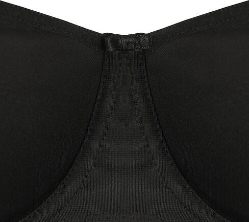 حمالة صدر نسائية من Rosme غير مبطنة بتأثير Underwire مقاس كبير من القماش البسيط المسامي الناعم ذو الرقبة المربعة in Kuwait