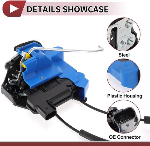 Power Door Lock Actuator Motor for Kia Rio 2012-2017 Rear Right Passenger Side Door Latch Actuator Assembly with Cable No.814211W020 in Saudi Arabia