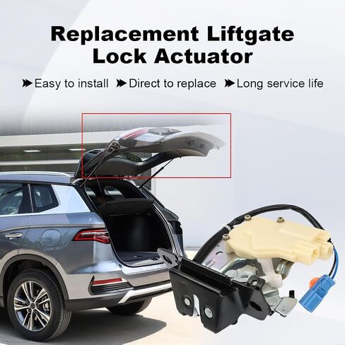 مشغل قفل الباب الخلفي لمزلاج الصندوق الخلفي متوافق مع Honda Fit 1.5L L4 2007 2008 لاستبدال 74801-SAA-E21 74801SAAE21 in Saudi Arabia