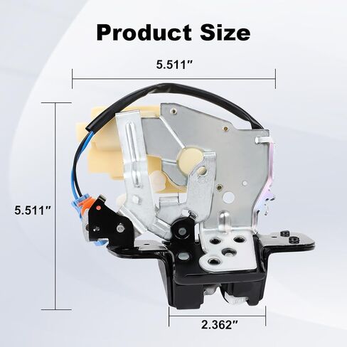 مشغل قفل الباب الخلفي لمزلاج الصندوق الخلفي متوافق مع Honda Fit 1.5L L4 2007 2008 لاستبدال 74801-SAA-E21 74801SAAE21 in Saudi Arabia