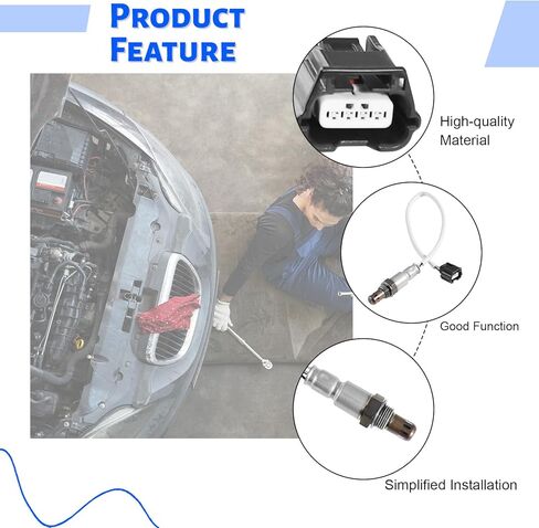O2 Oxygen Sensor Upstream + Downstream (Only 2.5L) Compatible with 2013-2017 Nissan Altima Base/SL/S/SV, for 2016-2017 Nissan Altima SR 丨 Replaces OE# 234-9133 234-4905 丨 2PCS in Kuwait