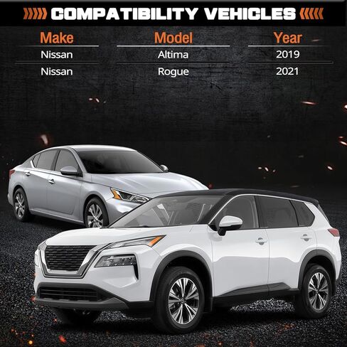 2Pcs Upstream Downstream Oxygen Sensor Fit for Nissan Altima 2019 Only Fit for Nissan Rogue 2021 Only Replaces 22693-6CA0A 226A0-5CA0A 22693-6CA0C in Kuwait