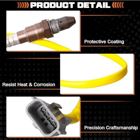 2Pcs Upstream Downstream Oxygen Sensor Fit for Nissan Altima 2019 Only Fit for Nissan Rogue 2021 Only Replaces 22693-6CA0A 226A0-5CA0A 22693-6CA0C in Kuwait