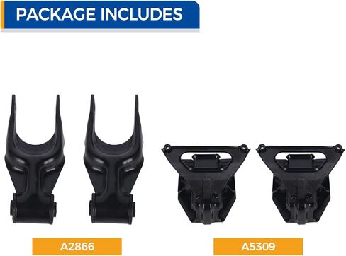 طقم تثبيت محرك المحرك من PAROD مناسب لـ 05-09 Buick Allure، LaCrosse، 97-04 Regal، 00-05 Chevy Impala، 98-05 Monte Carlo، 98-1999 Oldsmobile Intrigue، 1997-2008 Pontiac Grand Prix Replace#A5309x2 A2866x2 in Saudi Arabia