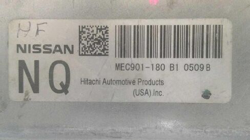 Engine ECM Control Module 1.8L Fits 10-11 Compatible with Nissan Versa MEC901-180 B1 MEC901180B1 in Saudi Arabia