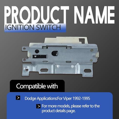 Ignition Switch with Tilt Wheel Compatible with Buick for Chevrolet for Cadillac for Dodge for Oldsmobile for Pontiac Replace Number 1990096 1990099 1990110 1990116 3197598 3250575 8128890 in Kuwait