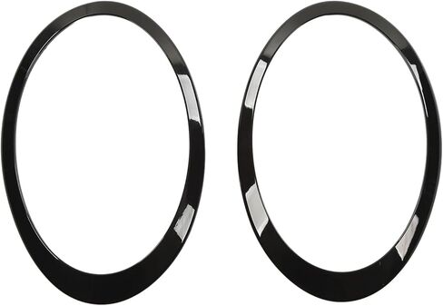 Gloss Black Headlight Surround Cover Trims 2pcs for Clubman F54 S JCW in Saudi Arabia