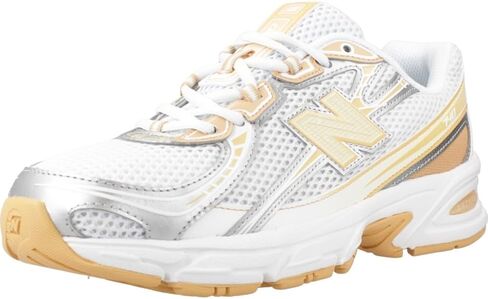 New Balance 740 Shoes - White/Indoor Court in Saudi Arabia