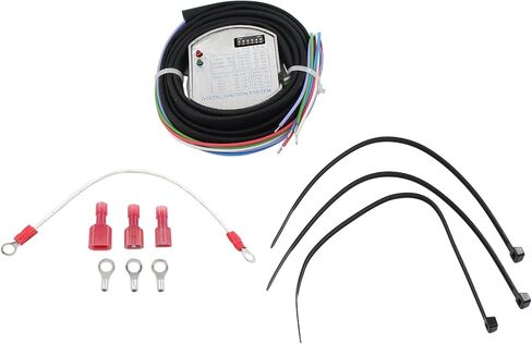 Programmable Single Fire Electronic Ignition Module for Harley FXSTSB Bad Boy 95-97, FXDL Dyna Low Rider 93-99, FLH Electra Glide 70-85, FLST Heritage Softail 86-90, FX Super Glide 71-78 in Kuwait