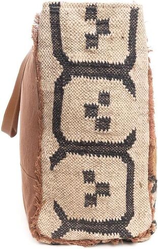 Myra Bag Western Leather Weekender Bag for Women - Upcycled Shoulder Handbag Caramel in Saudi Arabia