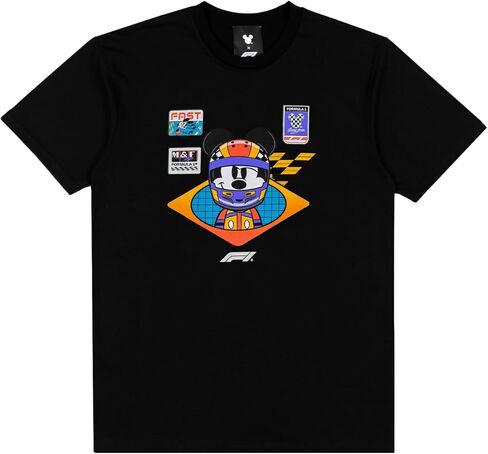 Formula 1 x Disney Unisex Mickey Mouse Helmet T-Shirt in Kuwait